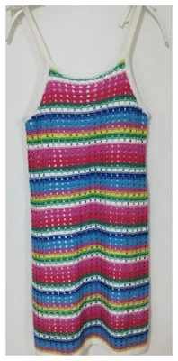 Vestido camisola Gap Rainbow para niñas nuevo con etiqueta L 140 cm tejido de verano Foto 1 de 4