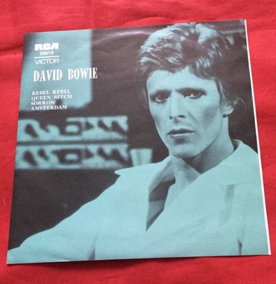 David Bowie Rebel Rebel Australian 4 track 7" EP - Foldover Sleeve RCA Victor - Image 1 of 4