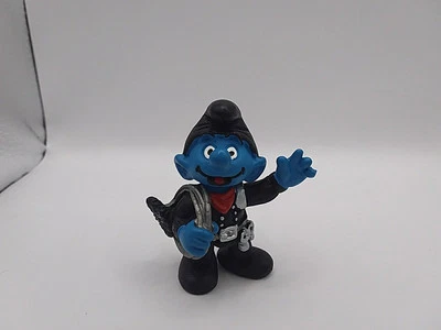 Schlumpf -  Schornsteinfeger  1999 - Schleich Nr 89 - Bild 1 von 2