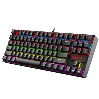 K552 Mechanical Gaming Keyboard, 87-Key Compact, LED Gaming Keyboard with Red... - Image 1 of 4