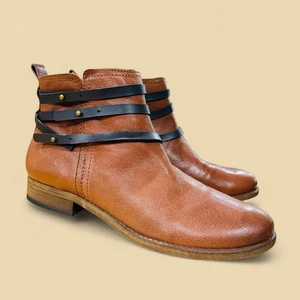 Grunge Fee Lagenlook Twee Landhaus Riemchen Franco Sarto Kadrien Stiefeletten 9 - Bild 1 von 8