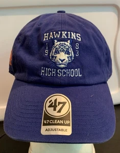 Rare 47 Brand New York Mets Stranger Things Hawkins High Collector Baseball Cap - Picture 1 of 8