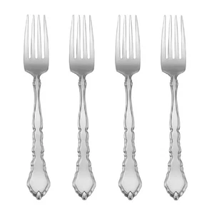 Oneida Satinique 18/8 Stainless Steel Dinner Fork (Set of Four) - Picture 1 of 4