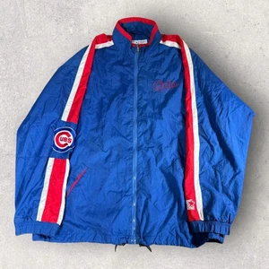 Vintage Starter Chicago Cubs MLB Windbreaker Jacket Men's Size XL 90's *See Pics - Picture 1 of 14