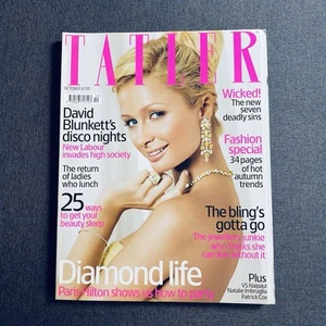 Vintage Tatler Magazine Oct 2005 Paris Hilton Patrick Cox Fendi Special Advert - Picture 1 of 24