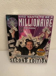 Who Wants to Be a Millionaire Second Edition, PC & MAC, CD-ROM Factory Sealed - Picture 1 of 2