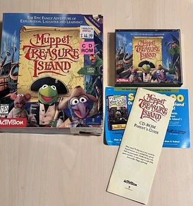 Muppet Treasure Island PC Spiel CD-ROM 3 Disc Set Jim Henson komplett - Bild 1 von 11