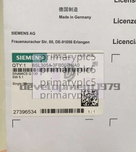 EIN NEUER Siemens 6SL3054-3FB00-1BA0 6SL3 054-3FB00-1BA0 - Bild 1 von 1