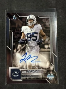 2025 Bowman Chrome University #BCA-LR Luke Reynolds Auto Penn State - Bild 1 von 2