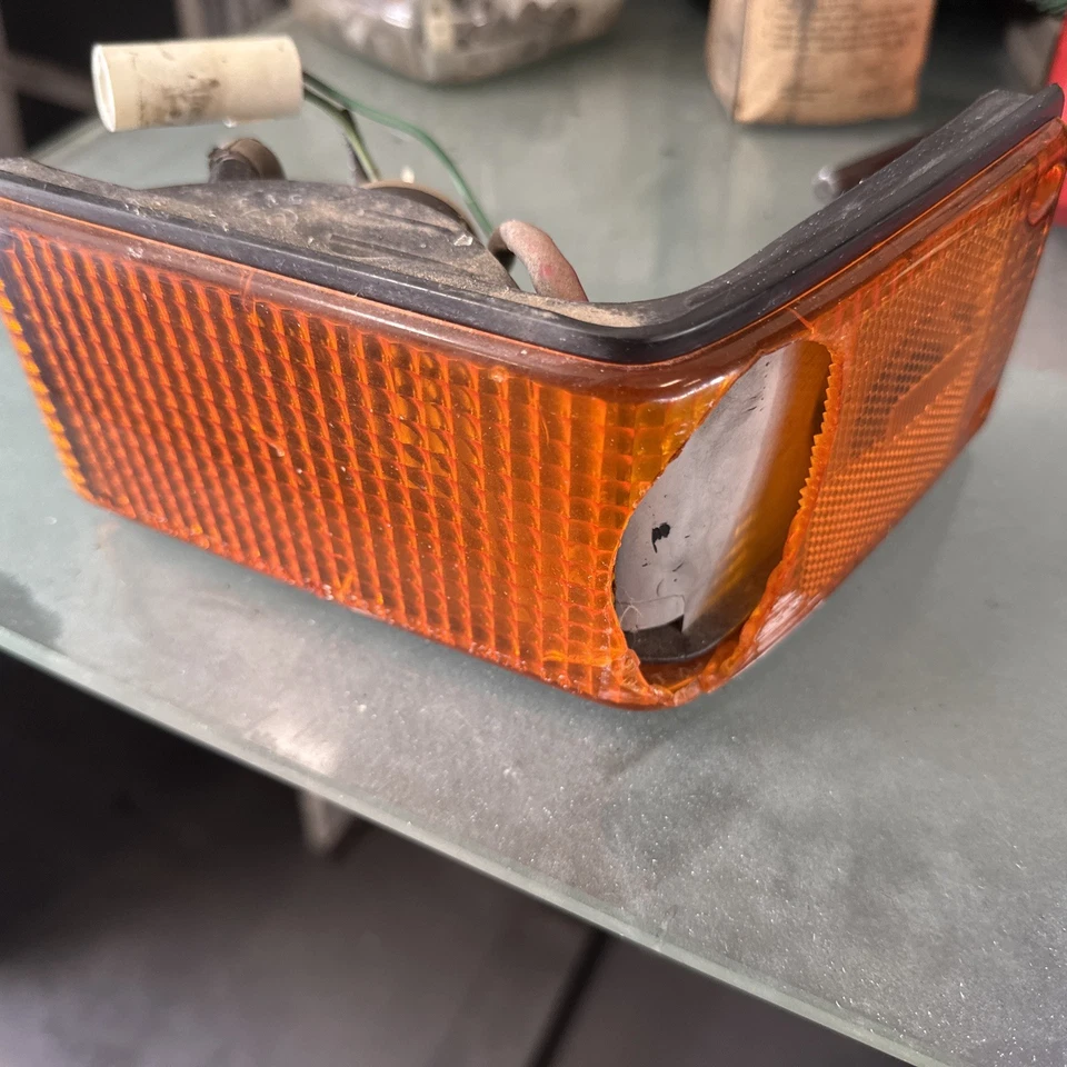 1984 1985 Toyota Celica Supra Driver Side Turn Signal Light Housing - Image 1 of 4
