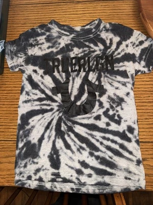 Camiseta True Religion para niños negra y gris talla grande 6/7 Foto 1 de 4