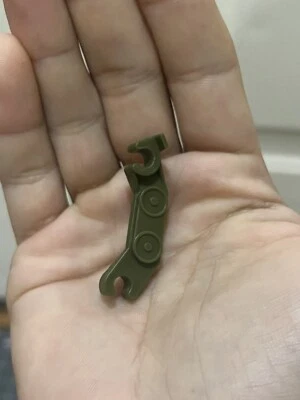 Vtg Rambo Fire Power FLAME THROWER LEVER backpack arm 1985 Coleco accessory part - Image 1 of 2