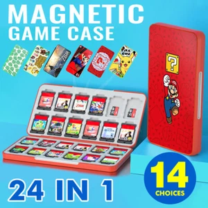 24in1 Magnetic Game Card Case Cover Storage Box Holder For Nintendo Switch /Lite - Picture 1 of 21