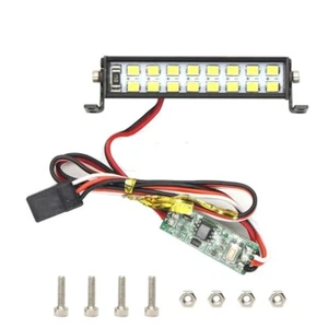 RC Light Kit, Roof Light Bar 55mm 16 LED Lamp for 1/10 RC Car Scx10 - Picture 1 of 8
