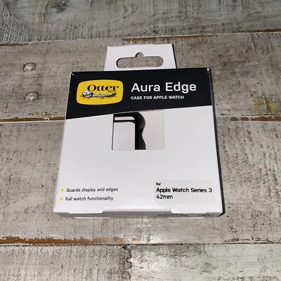 Estuche parachoques Otterbox Aura Edge Apple Watch Series 3 (42 mm) - negro - sellado nuevo Foto 1 de 2