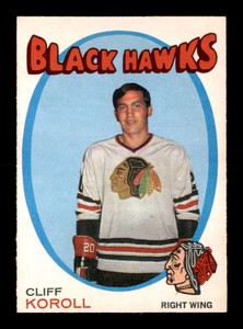 1971 O-Pee-Chee #209 Cliff Koroll   NM/NM+ X2920696
