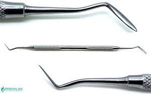Dental Hollenback 3 Wax Modeling Carvers Double Ended Premium Instruments - Picture 1 of 4