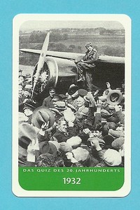 Amelia Earhart Aviation Cool Collector Card from Europe