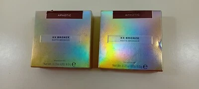 2 X 2 Number XX REVOLUTION XX BRONZE MATTE BRONZER APHOTIC BRAND NEW 6.5g  - Image 1 of 4