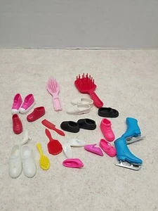 Vtg to Modern MISMATCHED Barbie Ken Shoes Lot Boots Heels Pumps Skates - Picture 1 of 4