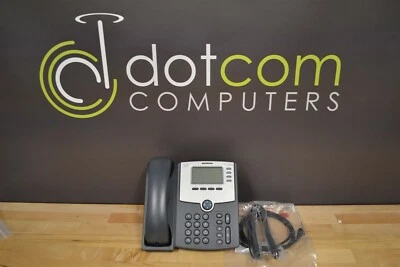 Cisco SPA514G 4-Line IP VoIP POE Gigabit Telephone Phone SPA 514 514G - Image 1 of 3