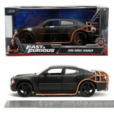Jada Toys Hollywood Rides: Fast & The Furious Dodge Charger Heist Car 1/24 Scale - Image 1 of 4
