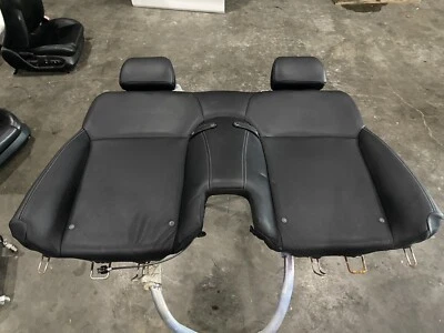 Asiento trasero superior trasero 10-15 Lexus IS250C IS350C con reposacabezas negro OEM convertible Foto 1 de 4