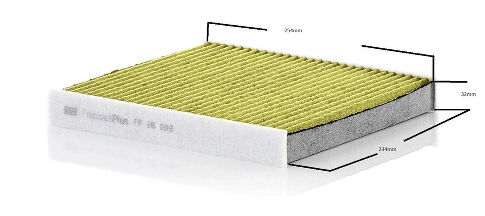 MANN-FILTER Innenraumluftfilter (FP 26 009)