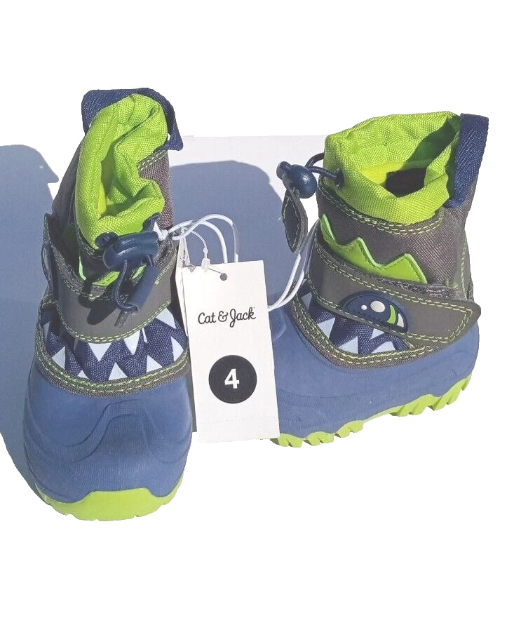 Botas de invierno Bernardo Critter Animal para niños pequeños nuevas con etiquetas - Cat & Jack monster 4 Foto 1 de 4