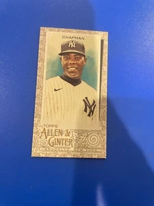 2020 Topps Allen and Ginter Mini #287 Aroldis Chapman {28A4} - Picture 1 of 2