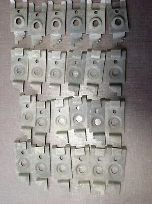 24 pcs 1959-1965 Cadillac Chevy Pontiac Buick armrest clips NORS 4819356 - Image 1 of 4