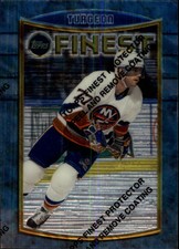 1994-95 Finest Islanders Hockey Card #78 Pierre Turgeon