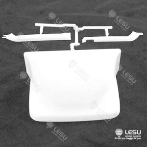 LESU Plastic Cabin Roof Spoiler Parts for 1/14 700 Tractor Truck Lorry Trailer - Picture 1 of 8