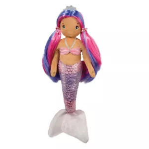 Muñeca de peluche sirena púrpura nola - por Douglas Cuddle Toys - #1691 - Imagen 1 de 2