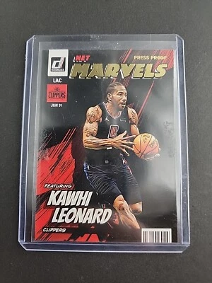 Kawhi Leonard 2022-23 Donruss #1 Net Marvels Press Proof 26 - Image 1 of 2