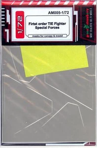 Green Strawberry Models 1/72 FIRST ORDER TIE FIGHTER SPECIAL FORCES Paint Mask - Picture 1 of 6