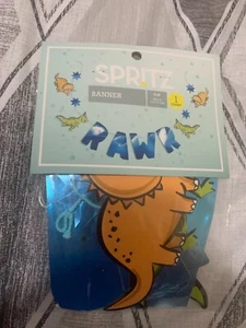 Dinosaur Party Banner - Spritz Brand New Kids Party  - Picture 1 of 3