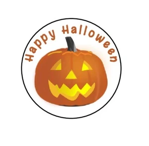 Halloween stickers, labels, tags, pumpkins, jack o lantern - Picture 1 of 1