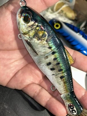 Señuelo de Sardina (Mini) Original OC Swimbait. Swimmer Glide 2,25 oz. 🔥 Foto 1 de 4