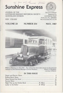Queensland Rail - ARHS Sunshine Express - May 1987 (used ) - Picture 1 of 1