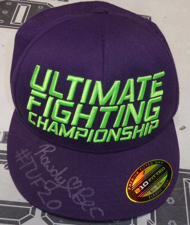 Rowdy Bec Rawlings Signed Personally Worn Used TUF 20 UFC Hat PSA/DNA COA Auto'd - Image 1 of 4