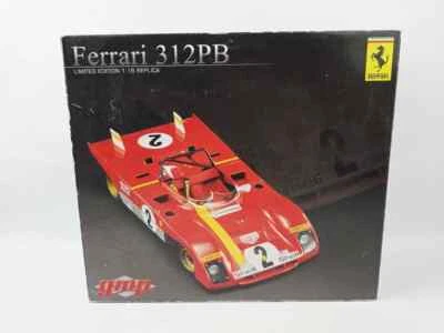 GMP FERRARI 312PB RACE CAR ANDRETTI ICKX MASTERPIECE 1/18 SCALE VERY NICE in BOX - Image 1 of 4