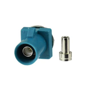 Fakra "Z" bulkhead Plug/male connector solder 1.13mm cable for Neutral Coding - Picture 1 of 3