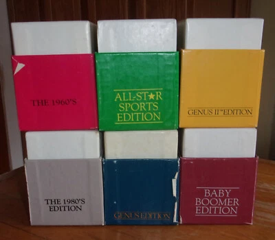 Винтажный тривиальный преследования "классический" лот ~ 3000 карт ~ 6 ранних изданий - Изображение 1 из 2