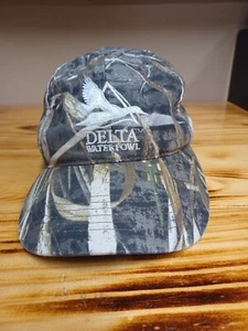 Gorra Delta Waterfowl Hap con correa ajustable para hombre camuflaje caza al aire libre - Imagen 1 de 8