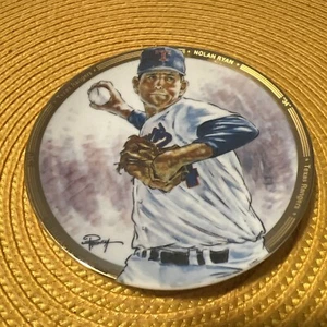 Vintage 1992 Nolan Ryan Mini Plate Limited Edition 0049 - Picture 1 of 9
