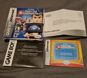 Meet the Robinsons Boxed 100% complete Nintendo Game Boy Advance tested - Picture 1 of 12