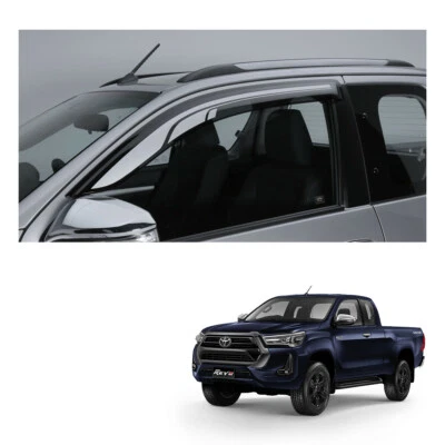 Parasol lateral parasol pantalla para Toyota Hilux Revo cabina Prerunner 2021 2022 Foto 1 de 4