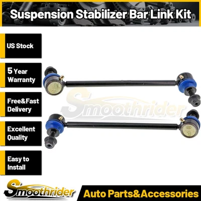 Kit de enlace de barra estabilizadora delantera de 2 piezas para Chevrolet Malibu 2016 2017 2018 Mevotech Foto 1 de 4