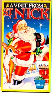 Visit From St. Nicholas  (VHS, 1992)(Children's) Christmas Cartoons! - Bild 1 von 6